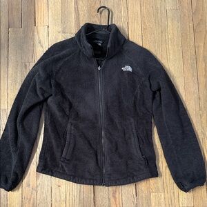 The North Face Charcoal Full-Zip Fleece